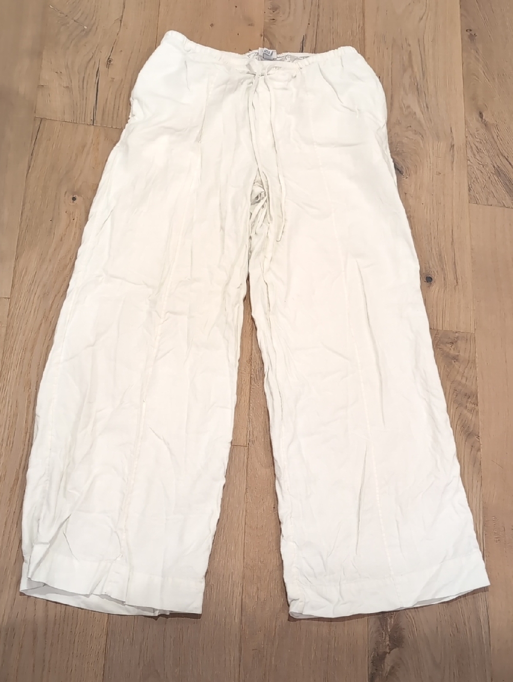 White Linen Pants
